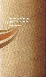 Improntuario de una crisis de fe